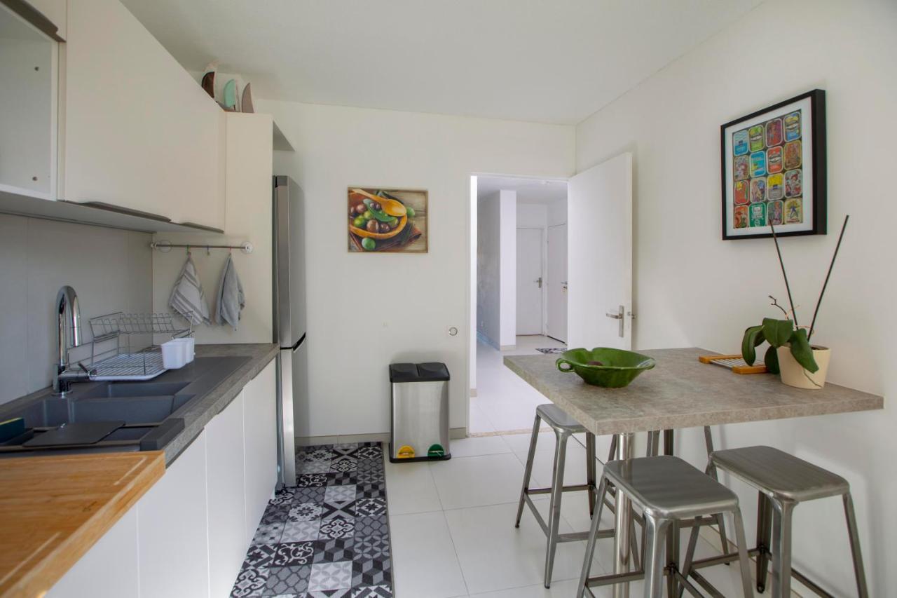 Appartement T3 Traversant Residence Standing Garage Et Piscine Exterieure Gratuits 塞特港 外观 照片