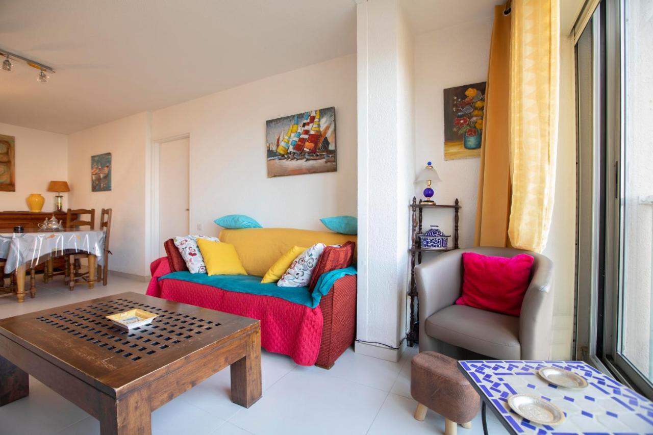 Appartement T3 Traversant Residence Standing Garage Et Piscine Exterieure Gratuits 塞特港 外观 照片