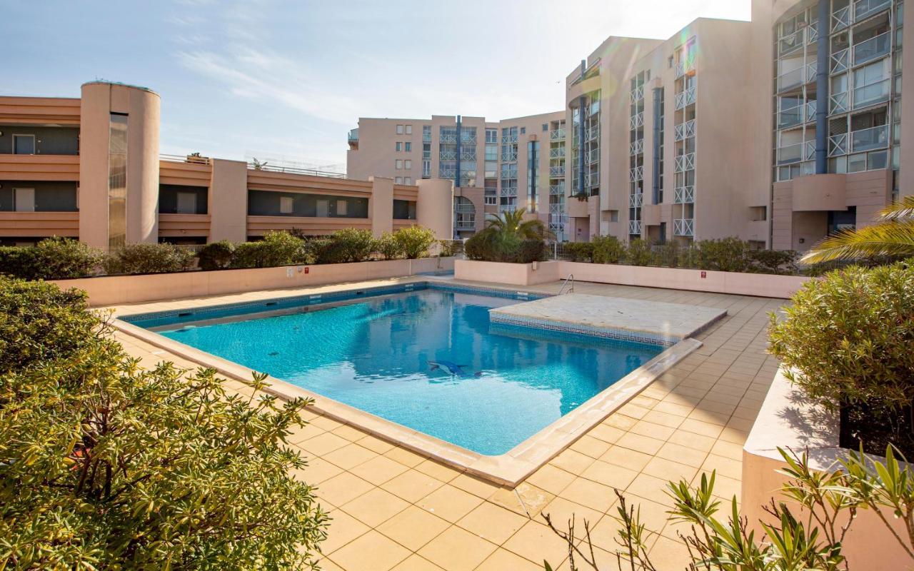 Appartement T3 Traversant Residence Standing Garage Et Piscine Exterieure Gratuits 塞特港 外观 照片
